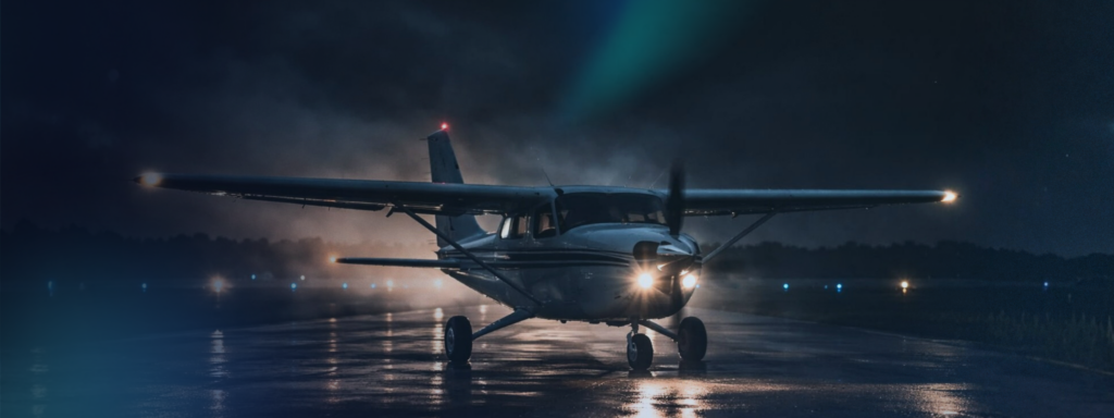 mysterious cessna plane